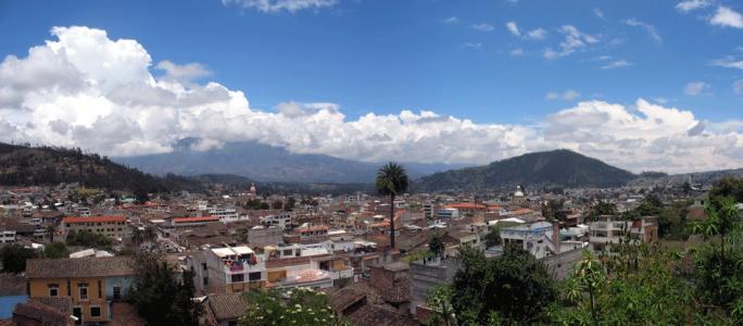 Фото города Отавало Эквадор