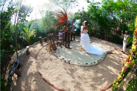 Свадебная церемония в Темаскале - Фотографии