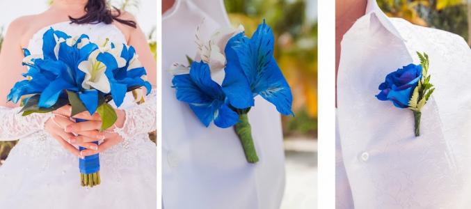 Свадебные букеты из лилй - Фотографии