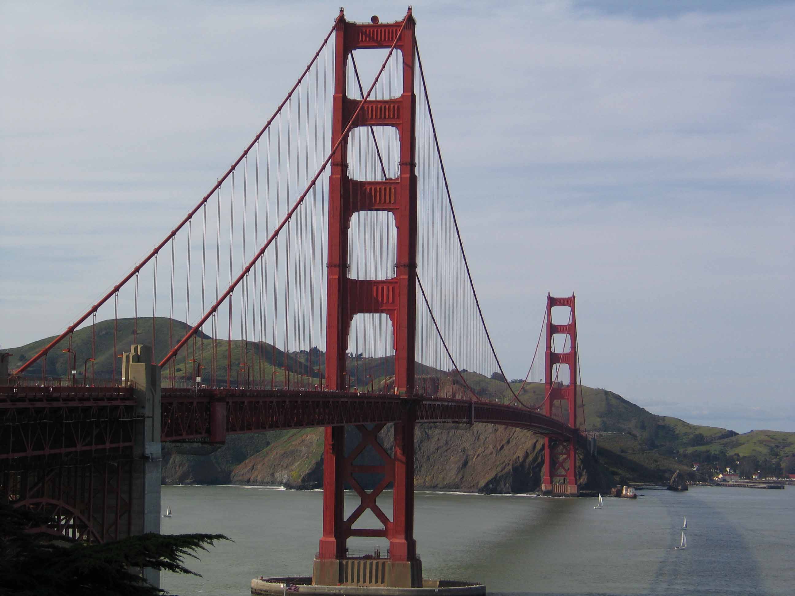Сан-Франциско, мост Золотые ворота, США